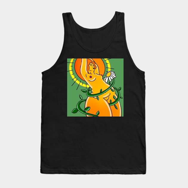 Existing as the sun Tank Top by groovywindbag